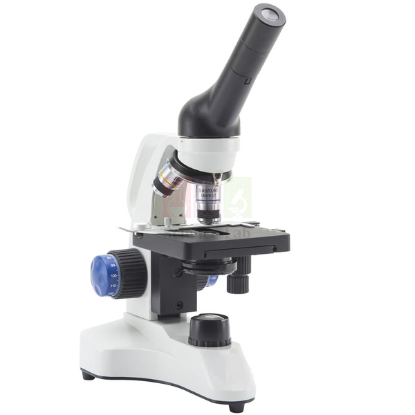 Monocular Microscope, 400x, With Coaxial Knobs