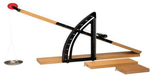 Motion In Inclined Plane Demonstration Apparatus